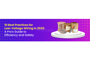 10 Best Practices for Low-Voltage Wiring in 2025: A Pro's Guide to Efficiency and Safety