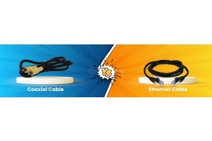  Coaxial vs Ethernet cable 