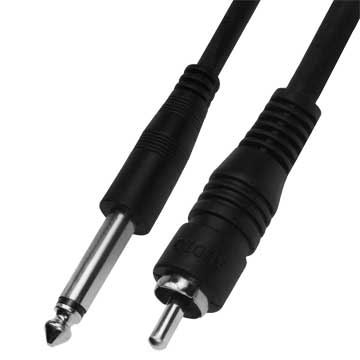 1/4" to RCA Cables