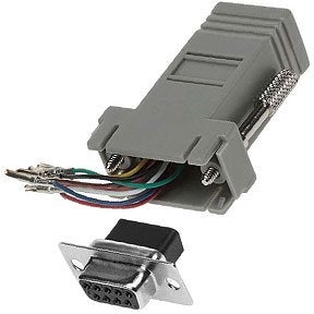 Modular Adapters (DB9, DB25 to RJ11/12, RJ45)