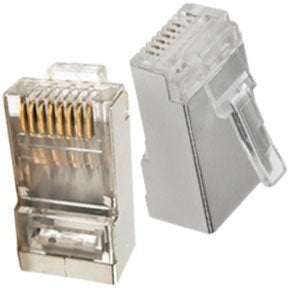 RJ45 Plugs for Cat 5e, Cat 6, Cat 6A