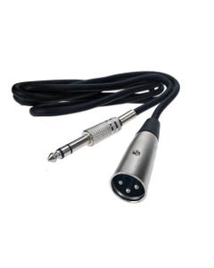 25ft XLR 3P Male to 1/4" Stereo Microphone Cable
