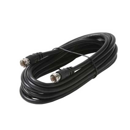 F Plug to Plug Screw-On Type RG59U Cable