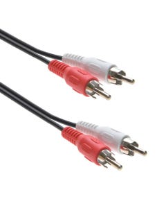 2 RCA Male to 2 RCA Male Cable