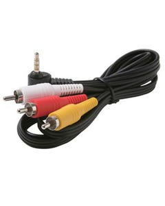 3ft 3.5mm to 3 RCA Camcorder Audio Video Cable