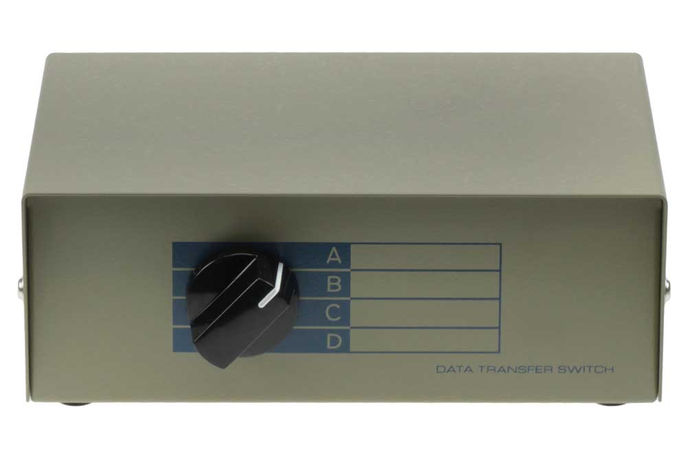 ABM-BNC-4 4 Position A-B-C-D BNC Female Switch Box 