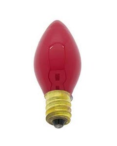 5 Watts Red Night Light Bulbs, 4pc Pack