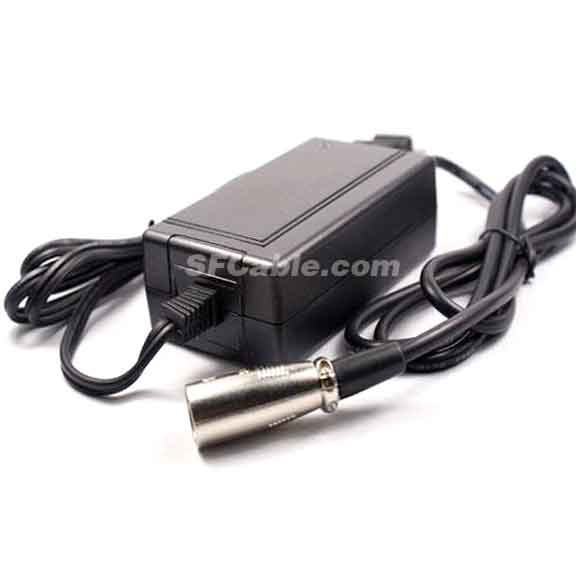 Evaluatie Voorspeller Calamiteit Buy Scooter Battery Charger 24V 2A 3-Pin XLR Online | SF Cable