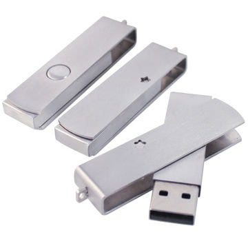 8GB USB Metal Streak and Swivel Flash Drive 8GB USB Metal Streak and Swivel Flash Drive