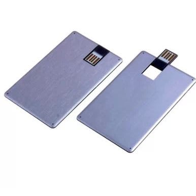 64GB Metallic Credit Card Style USB Flash Drive