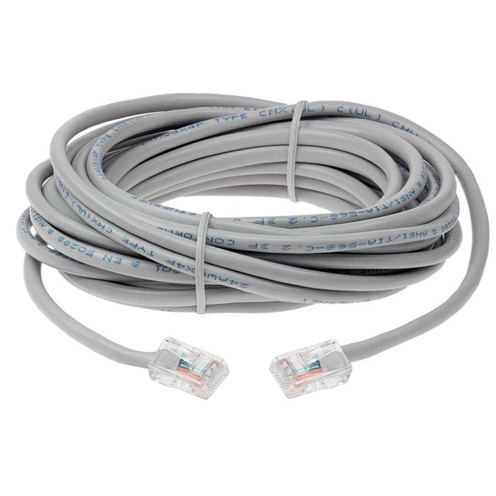 Cat6 CMR Non-Boot Patch Cable Gray
