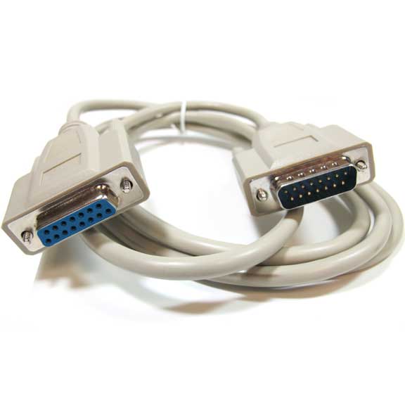 DB15 M/F MAC Video Extension Cable