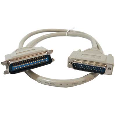 Kentek 10 Feet FT DB25 to HPCN36 Parallel Printer Data Cable Cord 28 AWG IEEE-1284 Bi-Directional 25 to Mini/Micro HP CN36 36 Pin Centronics 18PR Port for HP Inkjet Laserjet PhotoSmart 