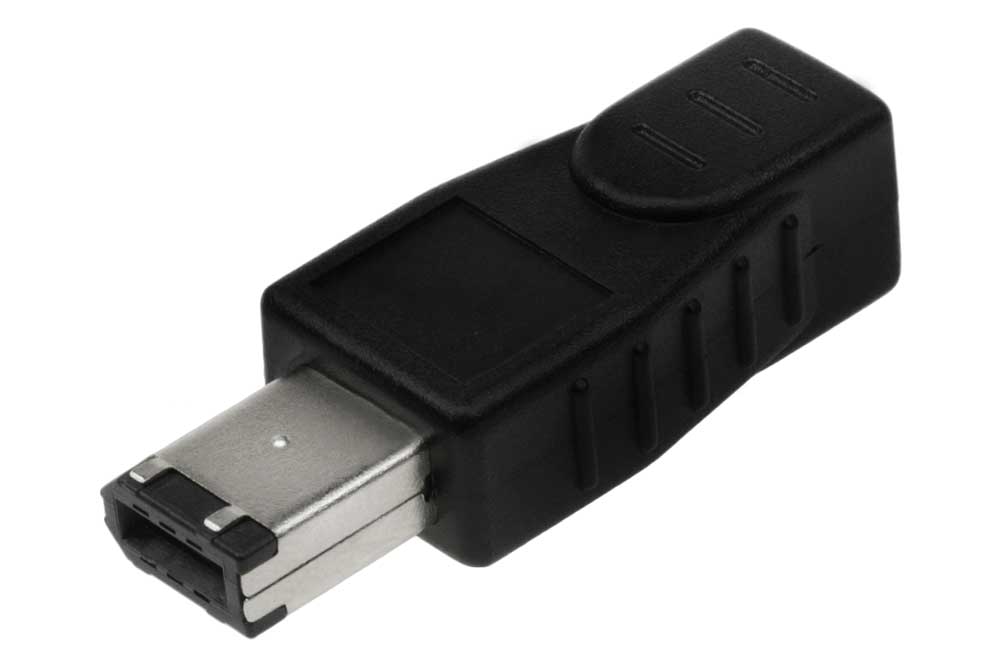 YOUKITTY IEEE 1394b 9P Male to Female Extension Cable 100cm Firewire 800 Mount Screw Type Black 