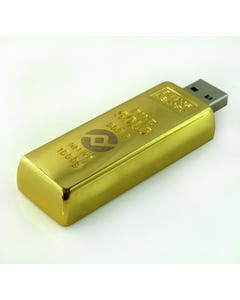 1GB USB Gold Ingot Flash Drive