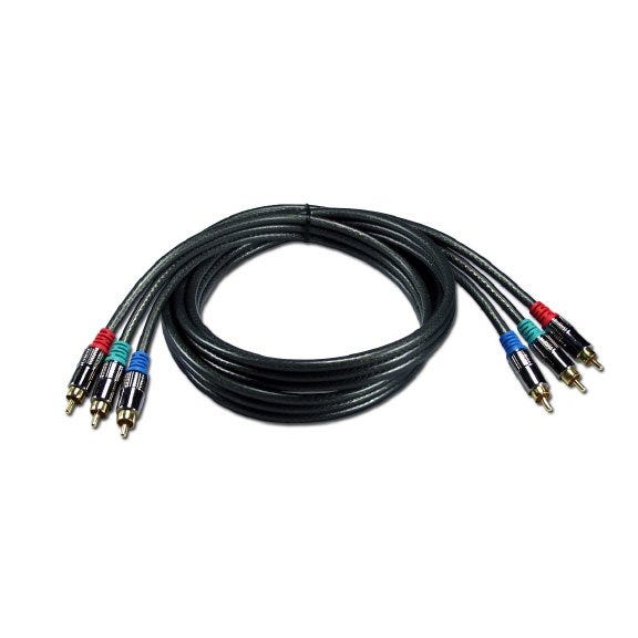 50ft Triple-RCA Component Video Cable