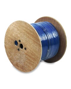 1000ft CAT6 Solid SHIELDED PLENUM Cable Blue