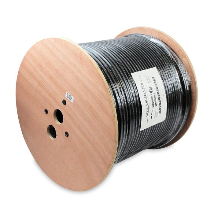 1000ft RG11U 75© Broadcast Coaxial CMR Cable 