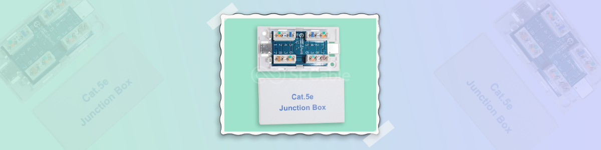 What are the advantages of using the CAT5E Junction Box