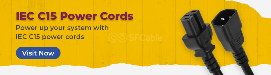 What is the Difference between C13 and C15 Power Cords?
