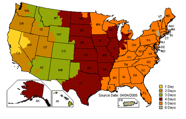 Estimate UPS Ground Shipping Times From SF Cable